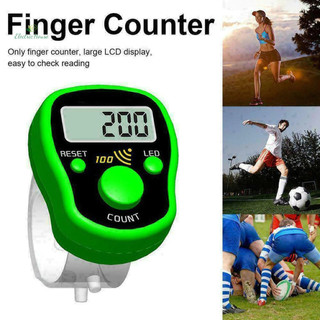 [Nhà điện] Máy đếm ngón tay cầm Marker Row Màn hình kỹ thuật số điện LCD mới
