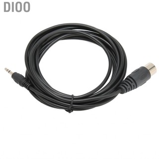 Dioo 7 Pin Din Male To DC 3.5mm Cable Replacement Stereo MIDI DIN 3