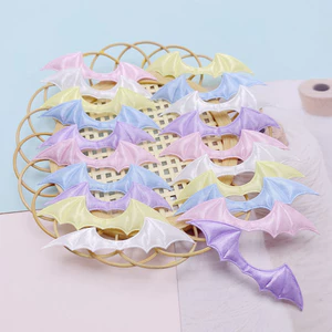 Phụ Kiện DIY Demon Bat Wings 10 Cái / gói Chất Liệu Thủ Công May Đồ Trang Trí Bìa Thẻ Trang Trí Trang Phục Táo Miếng Dán Tóc INS Hoạt Hình Dễ Thương