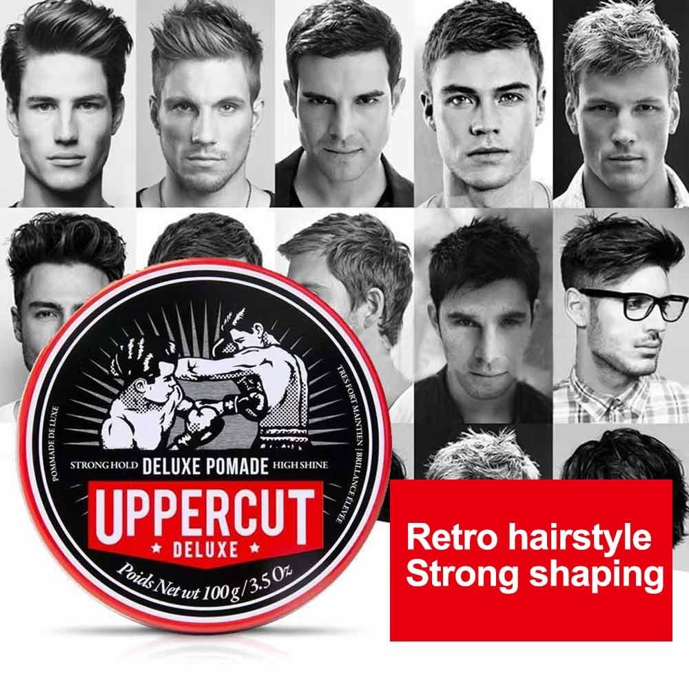 Uppercut Deluxe Strong Hold Pomade Clay Monster Hold Matte Pomade 100G ...