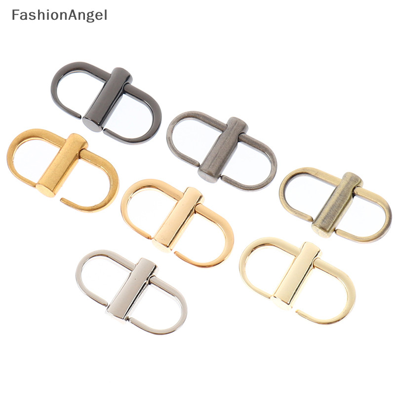 Fashionangel 2X Có Thể Điều Chỉnh Khóa Kim Loại Kẹp Túi Xách Dây Xích Chiều Dài Ngắn Túi Phụ Kiện TH