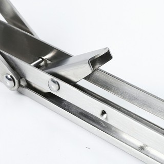 BẢN LỀ GẬP THÔNG MINH CHỊU LỰC 80KG - LOẠI CAO CẤP INOX BẢN DÀY CHẮC CHẮN - GIÁ ĐỠ GẤP BÀN TREO TƯỜNG XẾP GỌN SUN