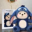 25cm Dễ Thương Gấu Bay Búp Bê Sang Trọng Đồ Chơi Búp Bê 26.6cm Dâu Gấu Quà Tặng Sinh Nhật Búp Bê