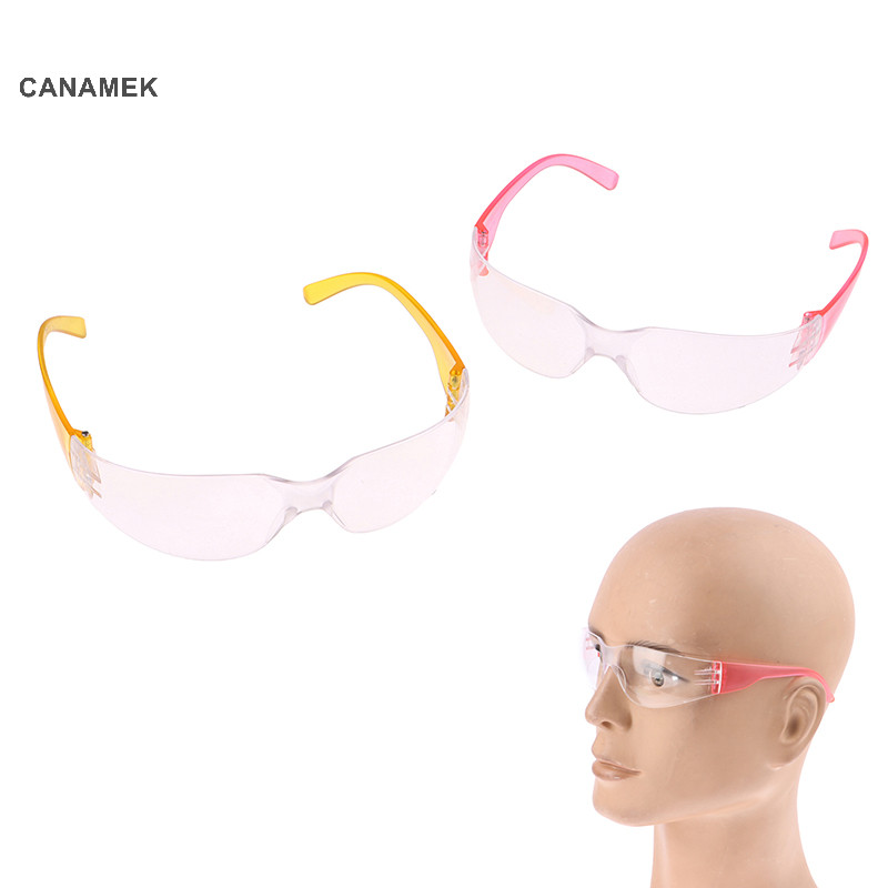 Canamek Để Đi Xe Đạp Leo Núi Đi Bộ Đường Dài Trẻ Em Kính Chống Bụi An Toàn Chống Gió Chống Sương Mù Kính Ngoài Trời Trong Suốt CSF