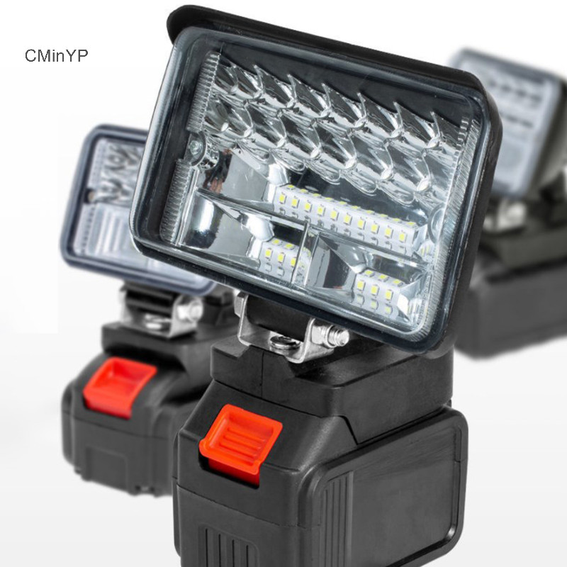 Cyp Cho 18V Li-ion LED Đèn Làm Việc 3 / 4 Inch Đèn Pin Di Động Khẩn Cấp Lũ Cắm Trại Ánh Sáng Vinh Quang