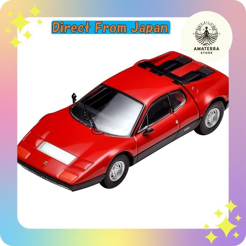 Tomica Limited Vintage Neo 1/64 – Ferrari 365 GT4 BB Blu/Nero (TLV-NEO), Modello In Scala Da Collezione - 2