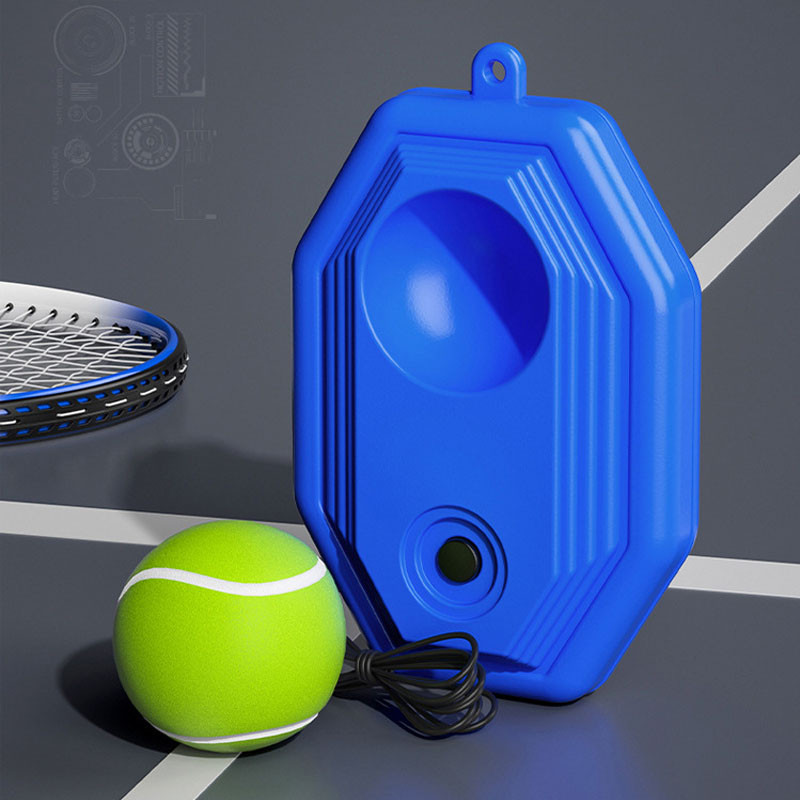 Bộ Dụng Cụ Tập Tennis Cho Một Người,Có Dây Có Thể Đàn Hồi, Bộ Vợt tennis Tự Tập Luyện Tiện Dụng Cho Người Mới Bắt Đầu
