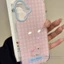 3D DIY Dễ Thương Chó Con Cặp Đôi Ốp Lưng Điện Thoại iPhone 17 16 15 14 13 12 11 Pro Max X Xr XsMax 7 8 Plus
