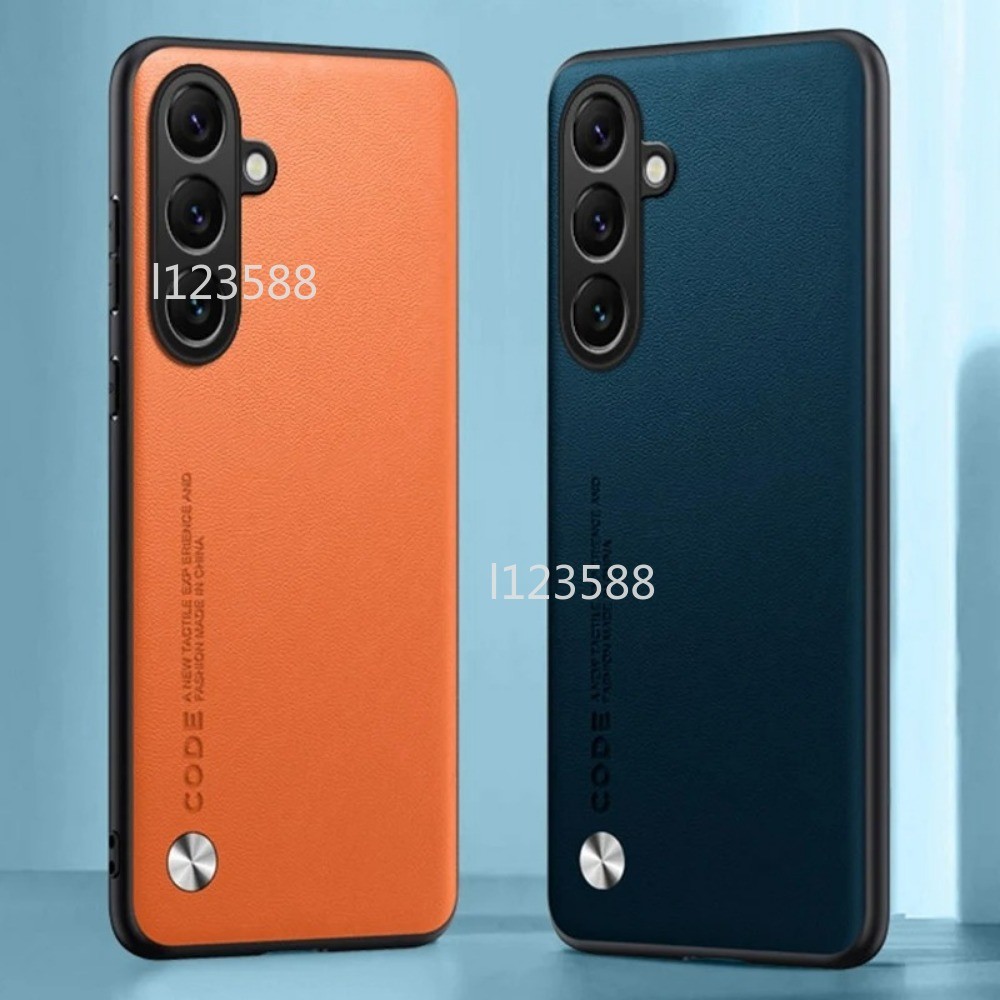 Dành Cho Samsung A56 5G 2025 Vỏ Điện Thoại Da Cho Samsung Galaxy A56 A17 A07 A16 A26 A36 A06 SamsungA56 Da Trơn Sang Trọng Mờ Cứng PC Chống Sốc Ốp Lưng