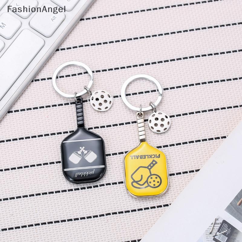 FashionAngel Hợp Kim Kẽm Pickleball Vợt Móc Khóa Cho Túi Ví Chìa Khóa Ô Tô Mặt Dây Chuyền Dễ Thương Pickleball Thể Thao Lưu Niệm Móc Khóa VN