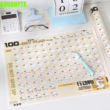 Bảng danh sách kiểm tra kế hoạch AQUABYTE, Bảng kế hoạch ngày tập thể dục giảm cân 100 ngày, Bảng kế hoạch ngày tháng hàng tháng Chương trình nghị sự cần làm Danh sách việc lập kế hoạch lịch trình tre