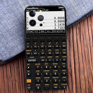 TK-1 Retro Máy Tính Ốp Lưng Điện Thoại iPhone 16, 17,14,13,12,11, Pro, X, XS, Max, XR, Plus, Mini Đen Mềm Silicon