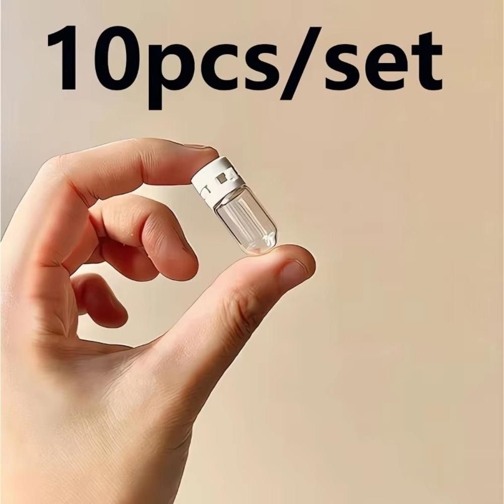 OLVIDO 2 / 5 Chai du lịch, Chai thủy tinh chống rò rỉ, Trống di động với hộp đựng Mini có thể đổ lại lật tẩy trang & dưỡng da