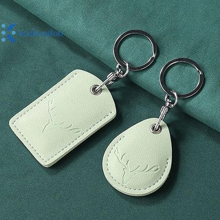 Kudosation 1Pc Hộp Đựng Thẻ Da Đựng Thẻ Móc Khóa Khóa Khóa Cửa Thẻ Truy Cập Thẻ ID Hộp Đựng Thẻ Truy Cập Móc Khóa Túi Đựng Thẻ Truy Cập