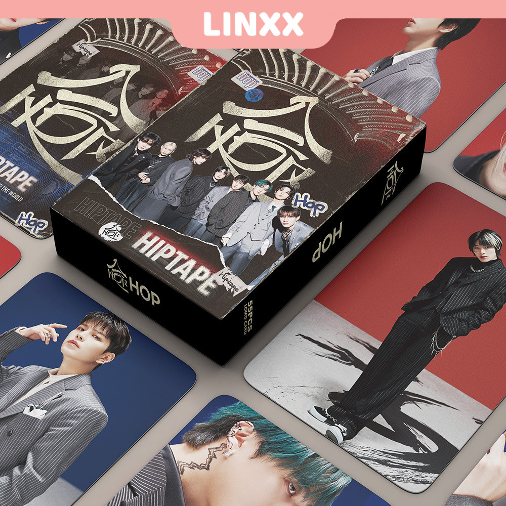 Linxx 55 Chiếc Stray Kids HOP Album LOMO Cards Kpop Boy Group Fan Collectibles Photocards Bưu Thiếp Merch Bộ Quà Tặng