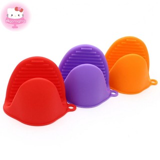 Moonlights Nhà Bếp Chịu Nhiệt Silicon Găng Tay Cầm Lò Nướng Nồi Nướng BBQ Nấu Mitt EN