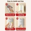 Móc treo tranh CHEESELY, Móc khung ảnh tự dính không đục lỗ, Thép không gỉ mạnh Bạc Tranh sơn dầu Gương khung ảnh Móc phòng khách