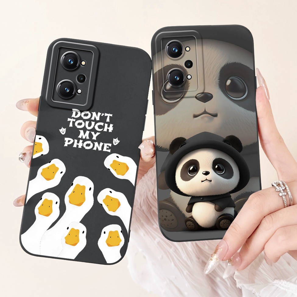 Dành Cho Realme Q5 Pro Ốp Lưng RMX3372 Thẩm Mỹ Mèo Dễ Thương Thời Trang Ngộ nghĩnh Silicon Chống Sốc Ốp lưng Cho Realme Q5 Pro Ốp Lưng