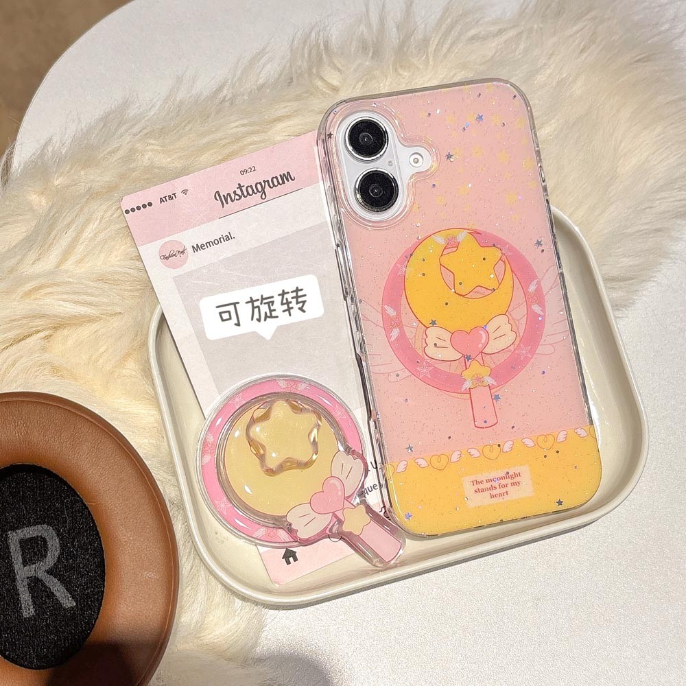 Ốp Lưng Cứng Tương Thích Với iPhone 13 13Pro 13ProMax 14 14Pro 14ProMax 15 15Pro 15ProMax 16 16Pro 16ProMax 17 17Pro 17ProMax Ốp Nam Châm Họa Tiết Sparklers