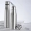 Chai nước uống ngoài trời ZENZON, Chai nước thể thao một lớp 750ml / 1000ml, Thép không gỉ dung tích lớn di động có dây nâng Cốc nước du lịch Đi xe đạp