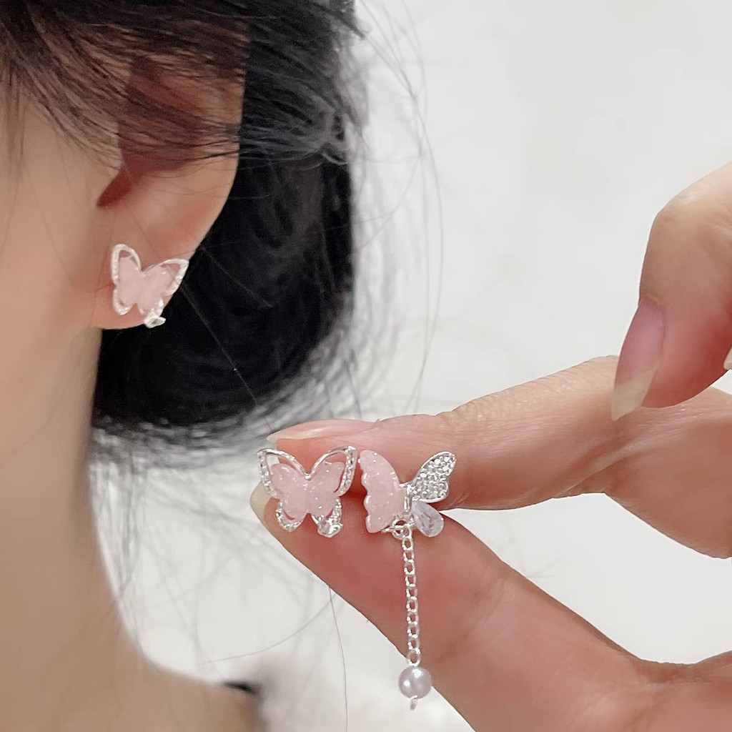 Bộ Bông Tai Một Tuần Thời Trang Hoa Hồng S925 Bông Tai Nữ