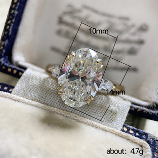 Nhẫn Zircon Bạc S925 Trang Sức Thời Trang Đơn Giản Quà Tặng Nữ
