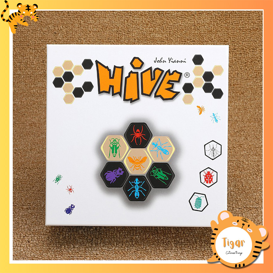 Boardgame trò chơi Hive - Cờ Tổ Ong Game 2 người Tigar