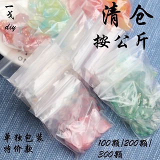 Miếng báo chí hoa thủy tinh cho DIY và cổ hanfu kẹp tóc handmade