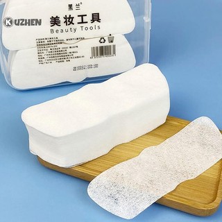 Kuzhen 200 Chiếc Miếng Lót Bông Mũi Dùng Một Lần Tự Làm Mũi Mặt nạ Dải Chăm Sóc Da Giấy Mỹ Phẩm Cotton Mụn Đầu Đen Mũi Miếng Dán HOT
