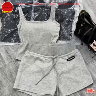 Set Tanktop Mix Quần Đùi Mac Mim Mim Double - Six
Cạp Cao Chất Cotton Mềm Mịn Nữ Tính