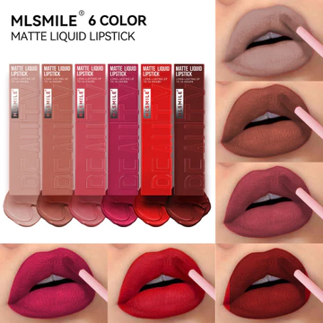 Matte Ink Liquid Lipstick Chống Dính Cốc Lâu Dài Nhung Khỏa Thân Son Bóng Chống Thấm Nước Môi Tint Chống Thấm Nước Son Tints