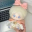【Bingo】Đồ chơi nhồi bông, búp bê cotton dễ thương 20cm, tóc trắng nhạt [bạn có thể chọn kiểu quần áo chỉ định] búp bê có bộ xương, quần áo búp bê, món quà ý nghĩa (0275)