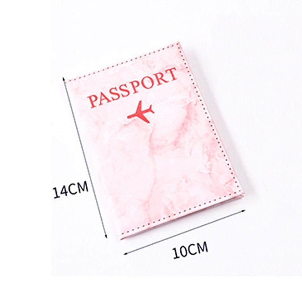 Hộp đựng hộ chiếu CPINCP, Vỏ hộ chiếu bằng da PU họa tiết đá cẩm thạch, Thẻ tín dụng tài liệu nhiều thẻ chống nước thời trang dành cho nữ và nam giới