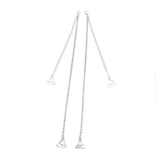 Dây đeo đồ lót RATTANCO, Dây đeo áo ngực chống trượt bằng kim loại, Dây đeo vai bằng kim cương giả có thể điều chỉnh