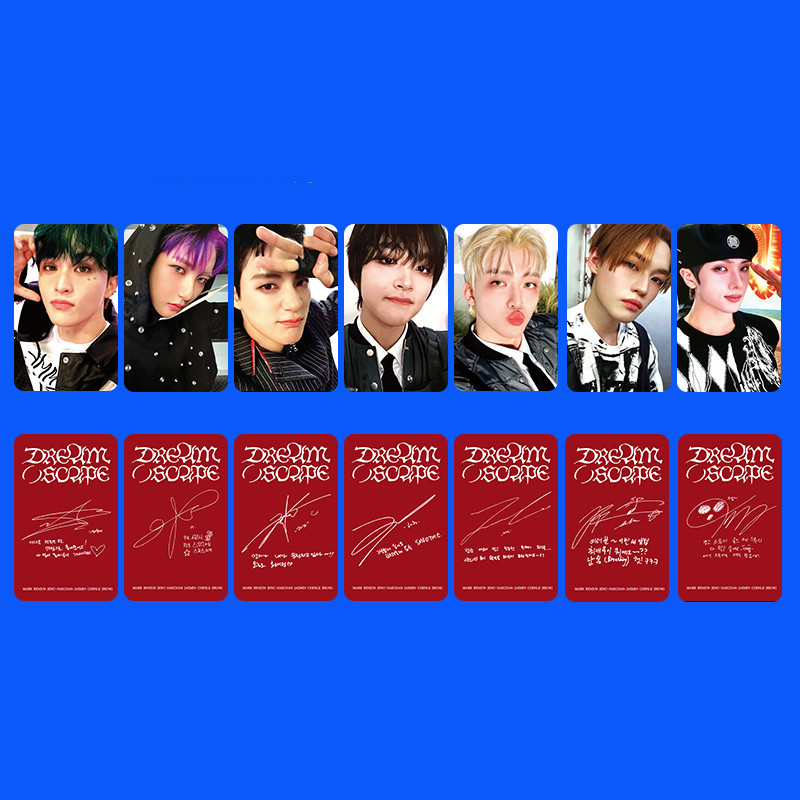 5-7 Chiếc NCT DREAM Lomo Cards DREAM () SCAPE Album Photocards Mark RENJUN Jeno HAECHAN JAEMIN Chenle Jisung Kpop Bưu Thiếp YM