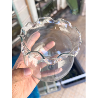 Chậu Thủy Tinh Tròn Mini Cao 10cm, Đường Kính 10cm