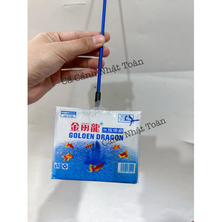 Vợt Vớt Cá Cán Xanh Loại Tốt Lưới Sâu, Dày