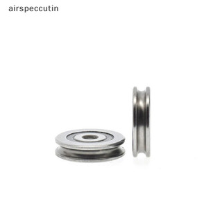 Airspecutin 6 * 33 * 8mm V Rãnh Vòng bi tinh thần Ròng rọc tròn Dây thép Over Line Lifg Bánh xe Hướng dẫn bánh xe Bánh xe lăn cơ EN