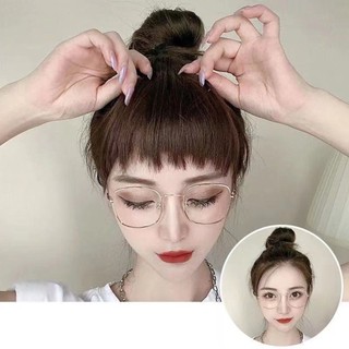 Tóc Giả Mái Ngố Tỉa Ziczac, Mái Ziczac Maruko Phong Cách Nhật Bản HaminStore