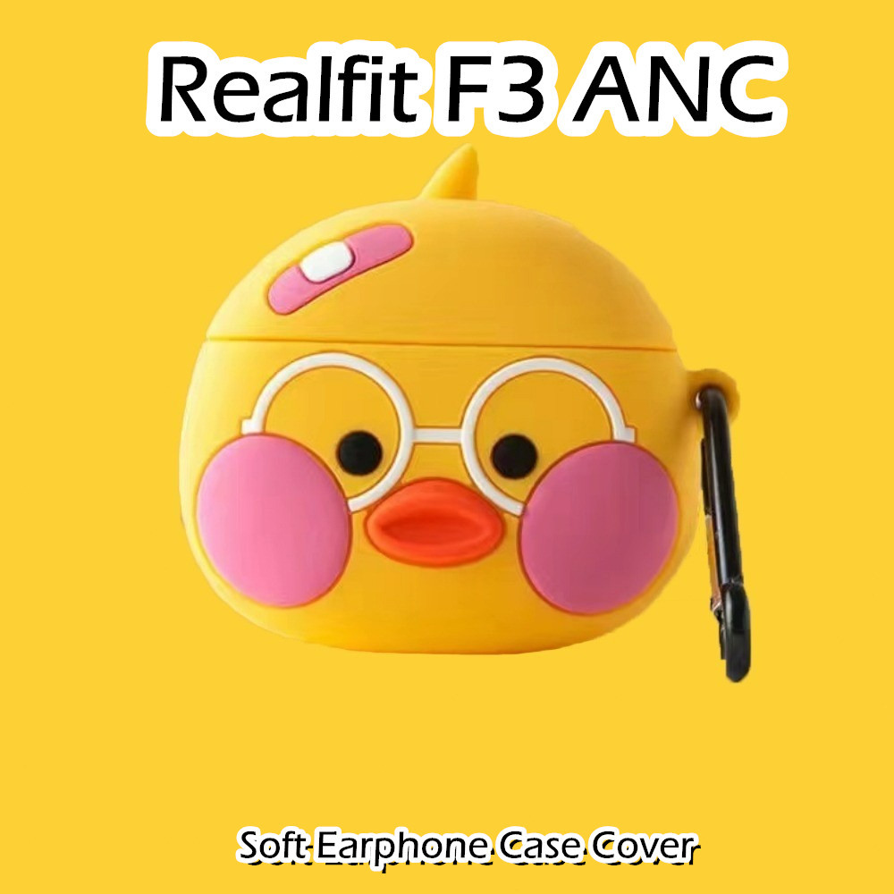 [Ngôi sao tương lai] Dành cho vỏ Realfit F3 ANC Vỏ tai nghe silicon mềm hoạt hình dễ thương Vỏ NO.1