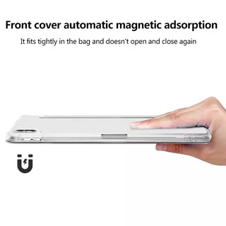 Ốp Lưng Acrylic Pha Lê Đá Cho Xiaomi Poco Pad M1 12.1 inch 2025 Poco Pad X1 Pad 8 8Pro 11.2inch Redmi Pad 2 Pro 12.1 Vỏ Bảo Vệ Da Gấp Ba Có Khe Cắm Bút