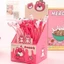 Bút Bi Silicon Thân Mềm Hoạt Hình Lúc Lắc, Bút Bi Mực Gel Khô Nhanh, Mực Đều, Nét Chữ Đẹp
