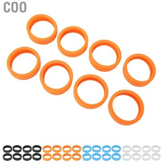 Coo Luggage Wheels Cover  Scratchproof Silicone 8pcs Suitcase for Travel