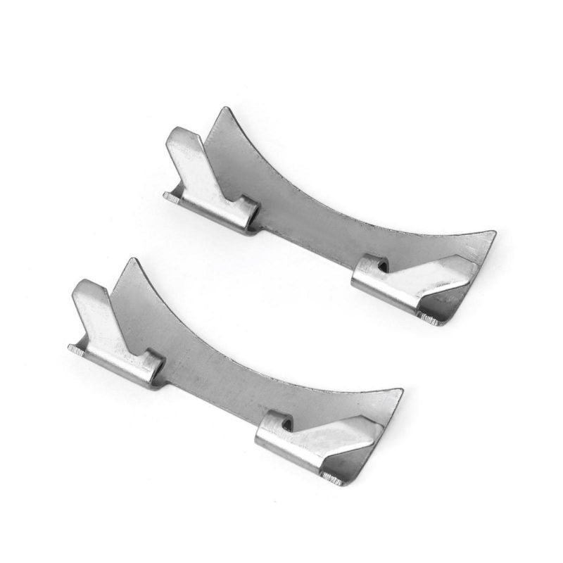 Liên kết cuối cong 12-24mm Dây đeo đồng hồ bằng thép không gỉ đa năng Dây đeo đồng hồ Arc End Link Watchbands Một phần cho đồng hồ thạch anh Đồng hồ cơ nam nữ cổ điển
