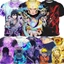 Anime Fan Yêu Thích: Áo thun trẻ em Ninja in 3D Naruto - Áo thun ngắn tay năng động