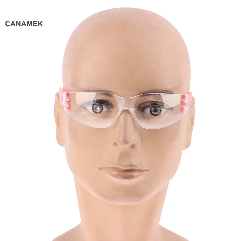 Canamek Để Đi Xe Đạp Leo Núi Đi Bộ Đường Dài Trẻ Em Kính Chống Bụi An Toàn Chống Gió Chống Sương Mù Kính Ngoài Trời Trong Suốt CSF