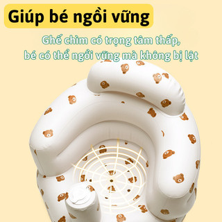Ghế Tập Ngồi Myd.23 Bơm Hơi Đa Năng Chống Lật 360° Cho Bé Tập Thăng Bằng
