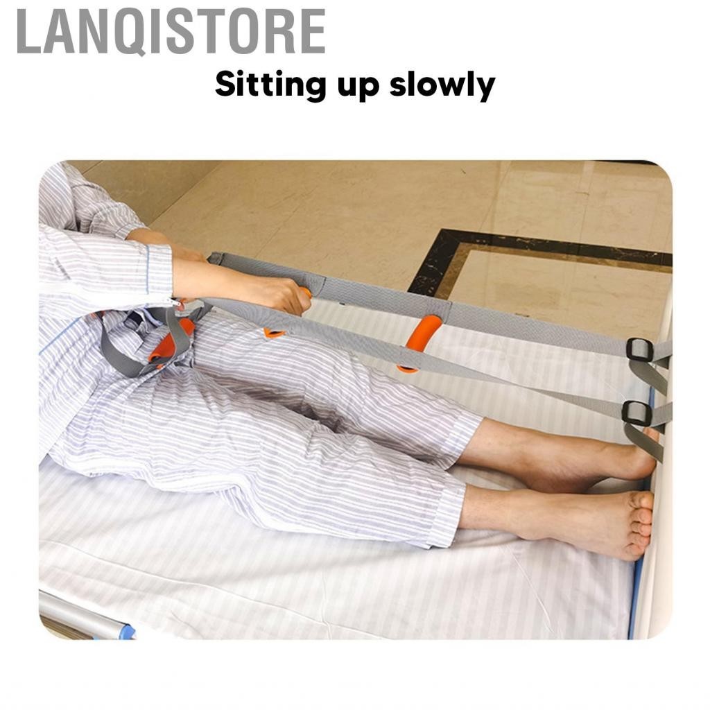 Lanqistore Hỗ trợ thang giường có dây tay cầm Người trợ giúp kéo lên chỗ ngồi US
