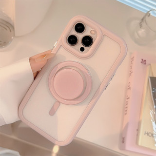 Giá Đỡ Từ Tính Trong Suốt Ốp Lưng Điện Thoại IPhone 15 15pro Max 13 Mini 14 14pro 14max 12 11 Pro Max IX XR SE2 Plus Bìa Cứng p5