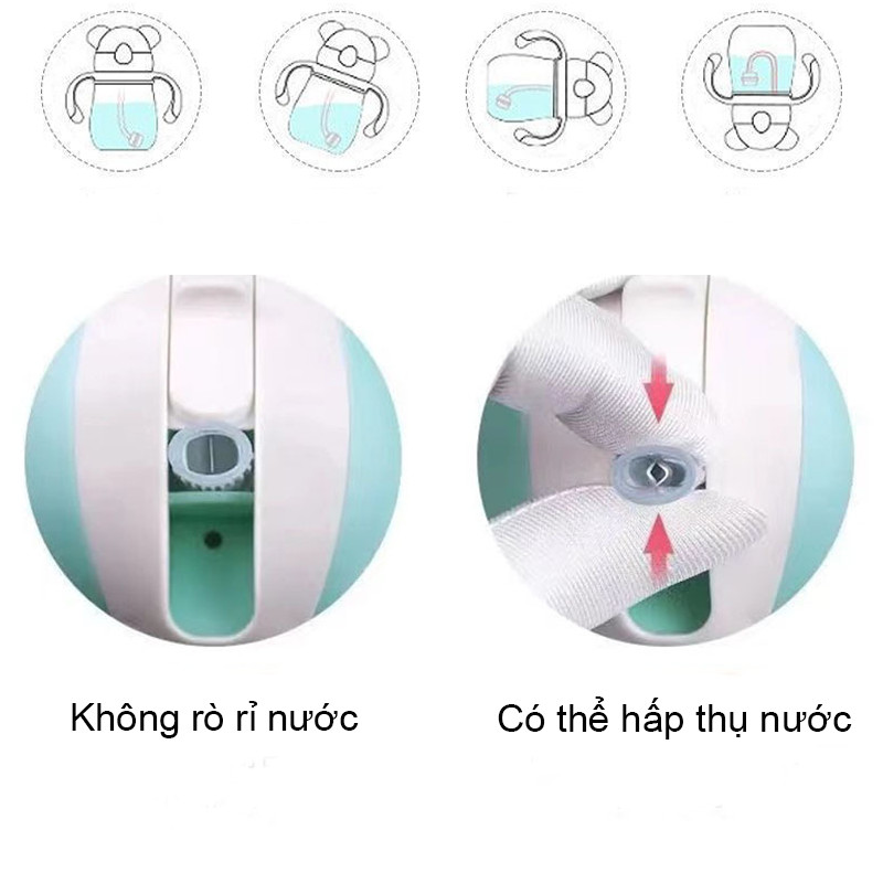 【SKISOPGO】Chai nước trẻ em Học uống cốc Chai nước rơm trẻ em Silicone ống hút Van chống nghẹt thở cao cấp
